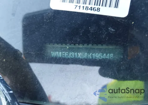 2008 Smart Fortwo Passion/Pure z USA, uszkodzony, nr VIN WMEEJ31X58K195448